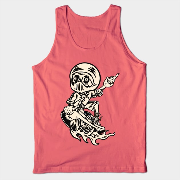 OneWheel Tank Top by MightyBiscuit